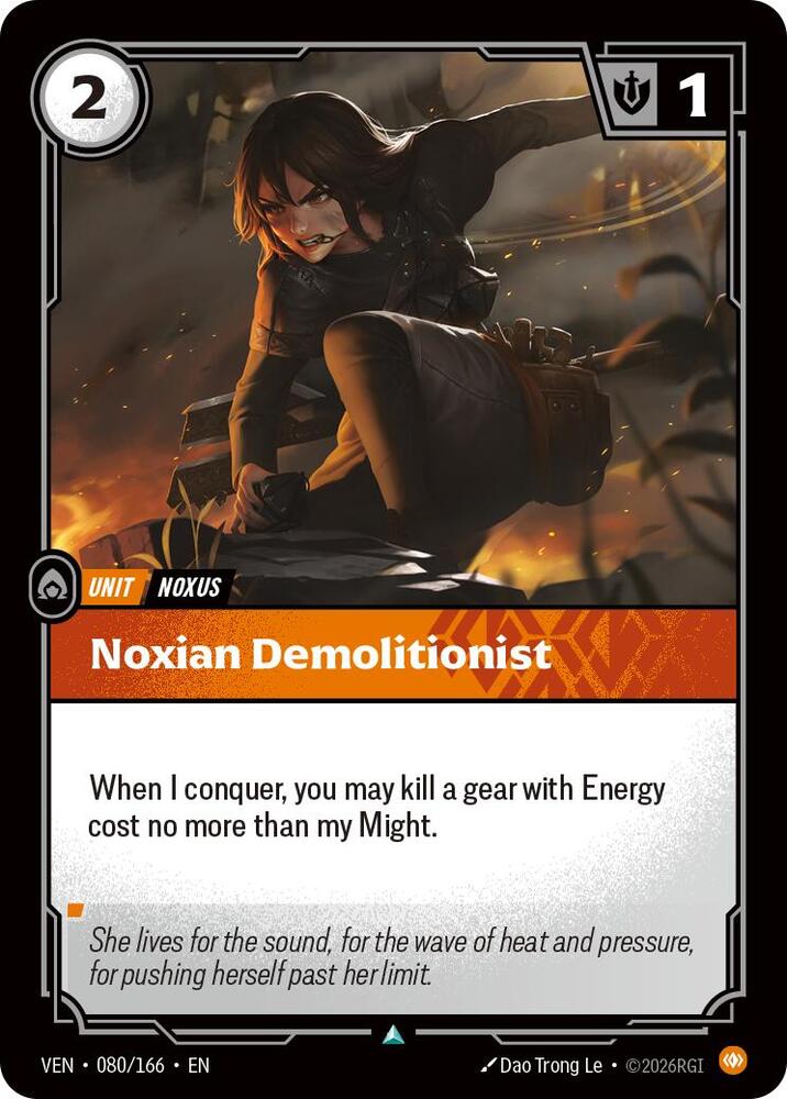 Noxian Demolitionist (080/166) [Vendetta] | Jack's On Queen