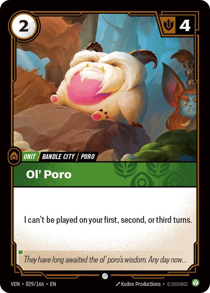Ol' Poro (029/166) [Vendetta] | Jack's On Queen