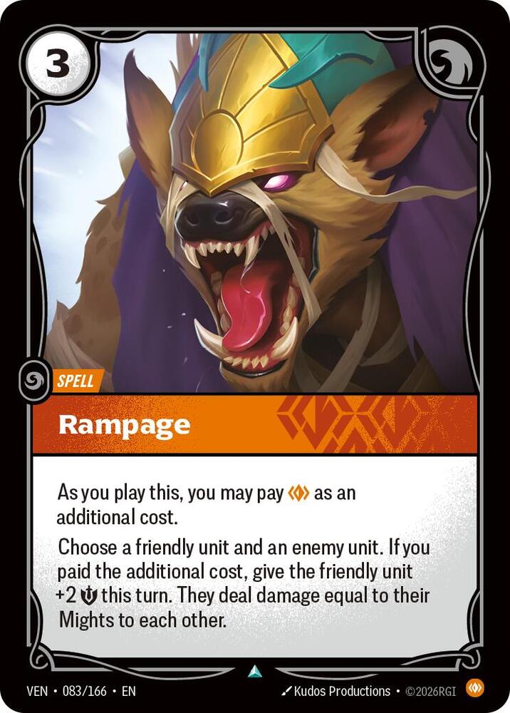 Rampage (083/166) [Vendetta] | Jack's On Queen