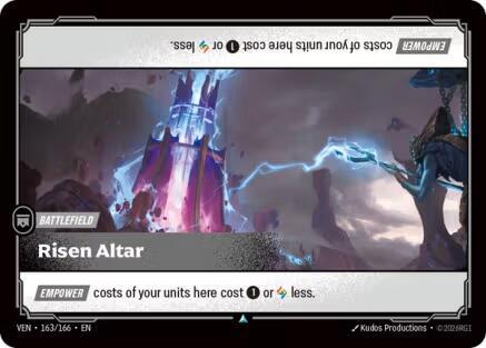 Risen Altar (163/166) [Vendetta] | Jack's On Queen