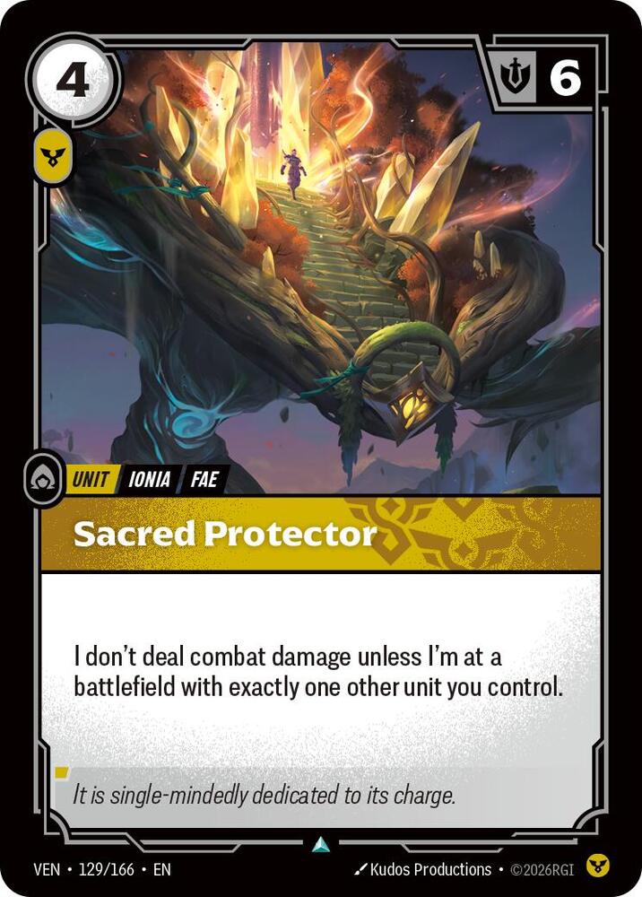 Sacred Protector (129/166) [Vendetta] | Jack's On Queen
