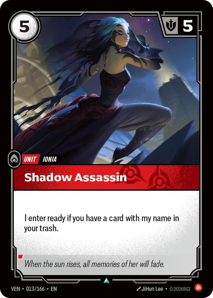 Shadow Assassin (013/166) [Vendetta] | Jack's On Queen