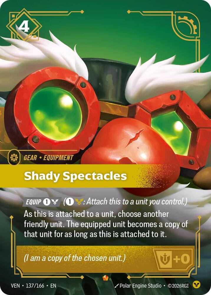 Shady Spectacles (137/166) [Vendetta] | Jack's On Queen