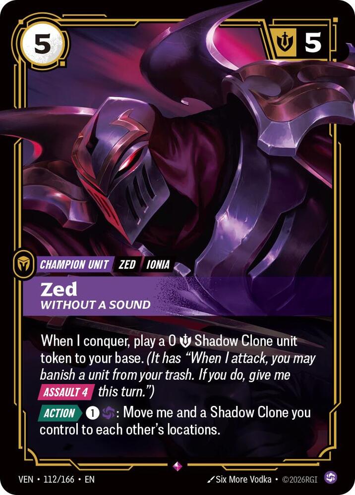 Zed - Without a Sound (112/166) [Vendetta] | Jack's On Queen