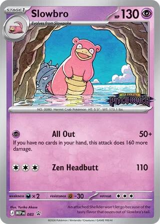 Slowbro (083) (Pitch Black Stamped) [Mega Evolution Promo] | Jack's On Queen