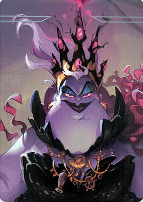 Ursula - Sea Witch Queen Puzzle Insert (Top Middle) [Ursula's Return] | Jack's On Queen