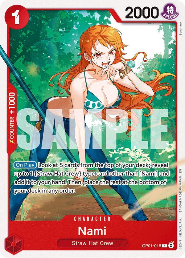 Nami (OP01-016) [Starter Deck 31: RED Monkey.D.Luffy] | Jack's On Queen