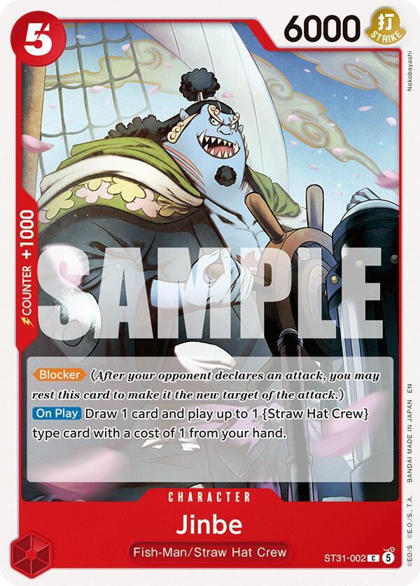 Jinbe (ST31-002) [Starter Deck 31: RED Monkey.D.Luffy] | Jack's On Queen