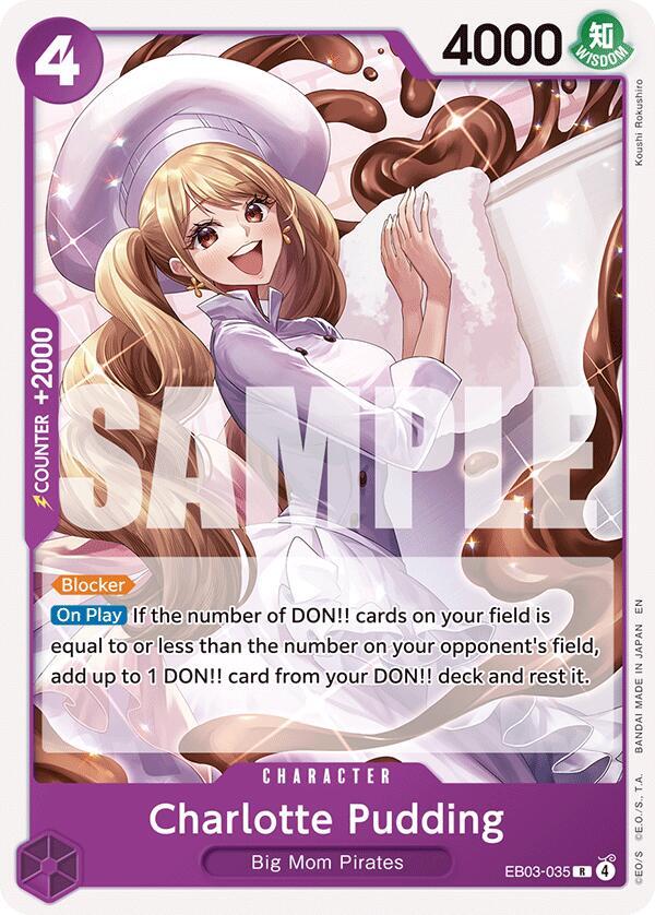 Charlotte Pudding (EB03-035) [Starter Deck 34: PURPLE Charlotte Katakuri] | Jack's On Queen