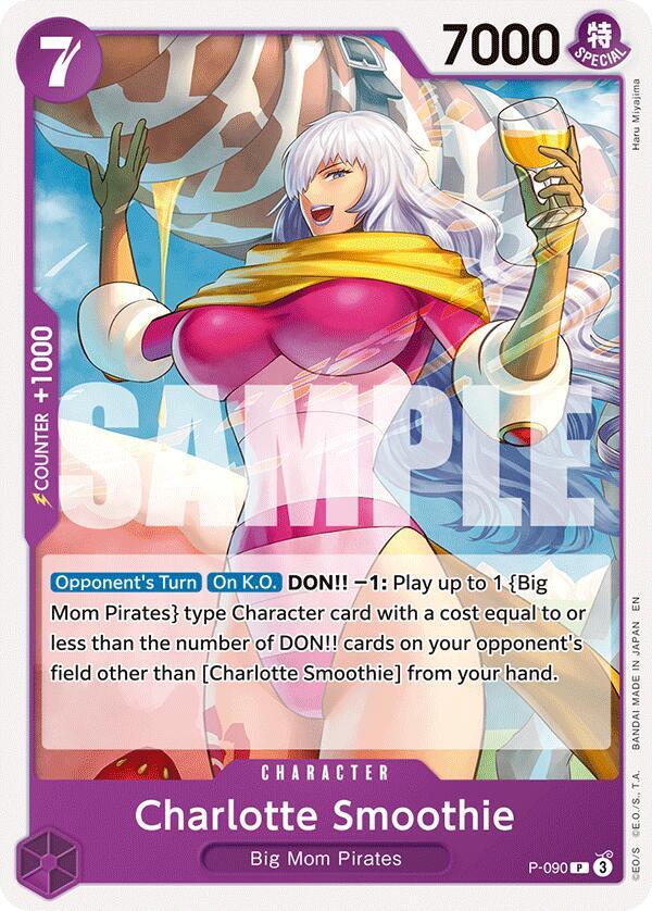 Charlotte Smoothie (P-090) [Starter Deck 34: PURPLE Charlotte Katakuri] | Jack's On Queen