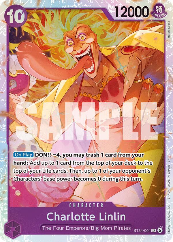 Charlotte Linlin (ST34-004) [Starter Deck 34: PURPLE Charlotte Katakuri] | Jack's On Queen