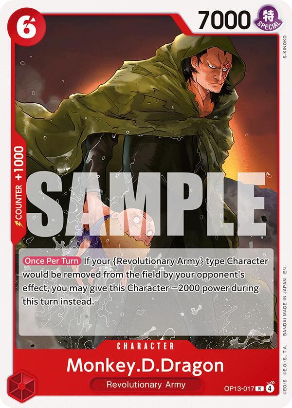 Monkey.D.Dragon (OP13-017) [Starter Deck 35: RED/BLACK Sabo] | Jack's On Queen