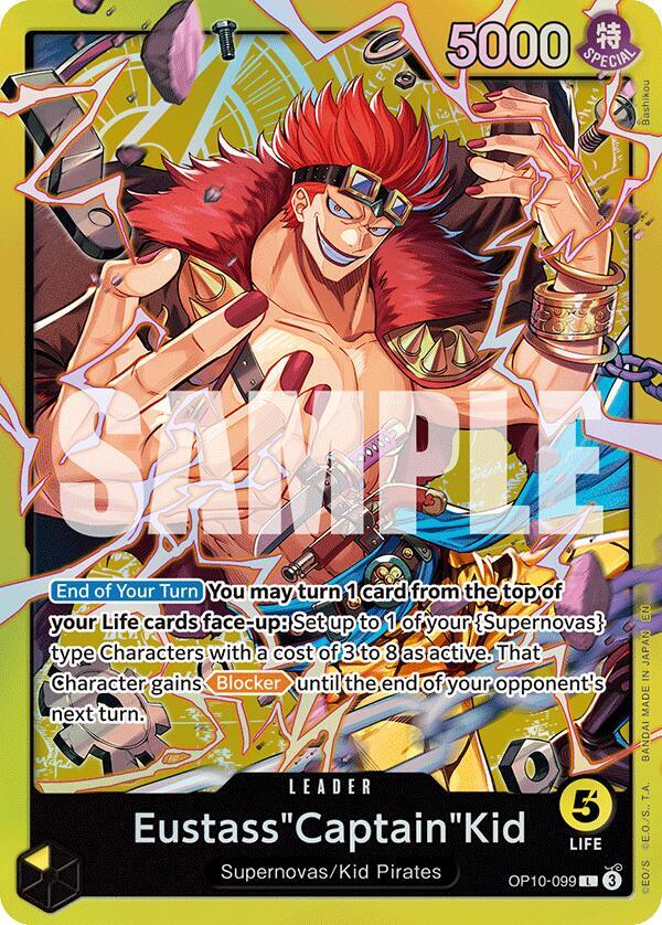 Eustass"Captain"Kid (OP10-099) (OP10-099) [Starter Deck 36: YELLOW Eustass”Captain”Kid] | Jack's On Queen