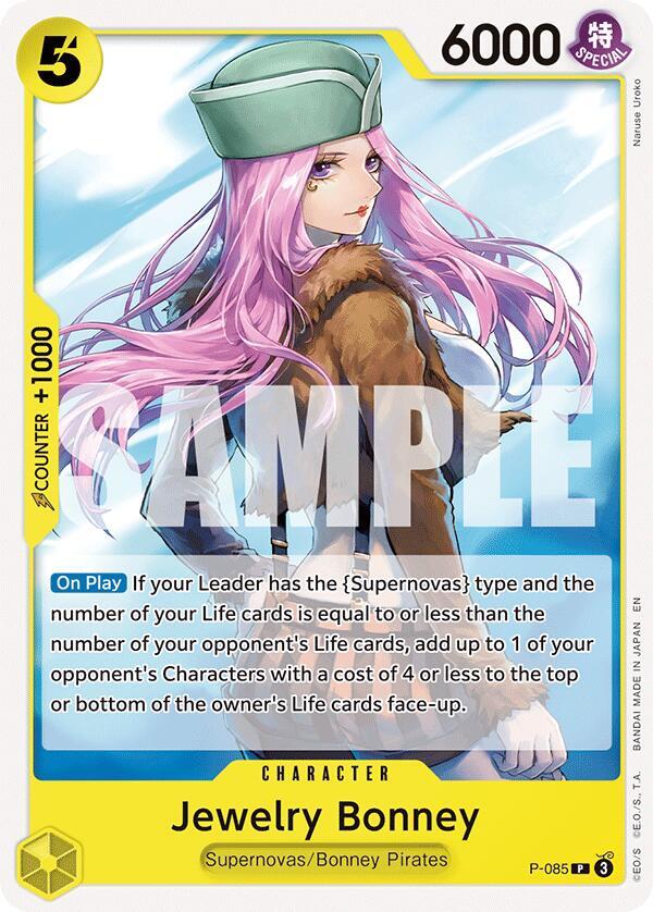 Jewelry Bonney (P-085) [Starter Deck 36: YELLOW Eustass”Captain”Kid] | Jack's On Queen