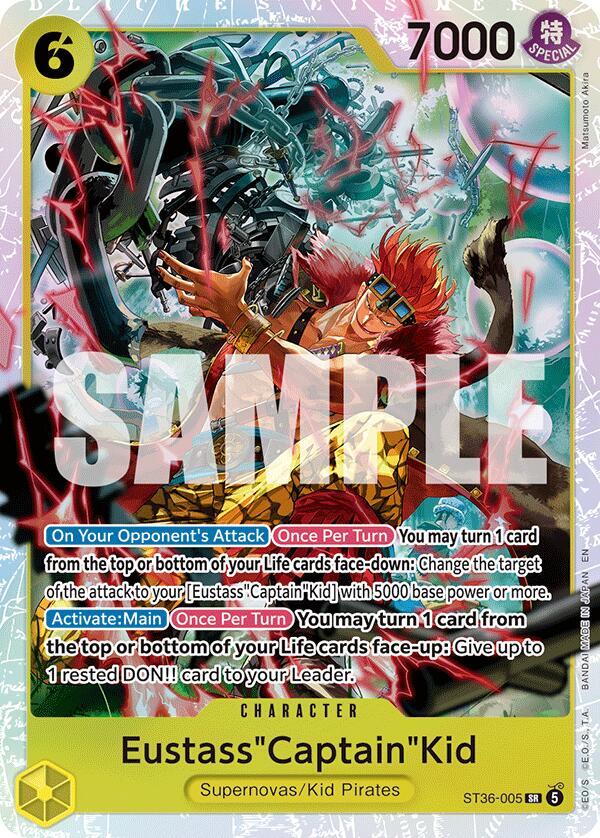 Eustass"Captain"Kid (ST36-005) (ST36-005) [Starter Deck 36: YELLOW Eustass”Captain”Kid] | Jack's On Queen