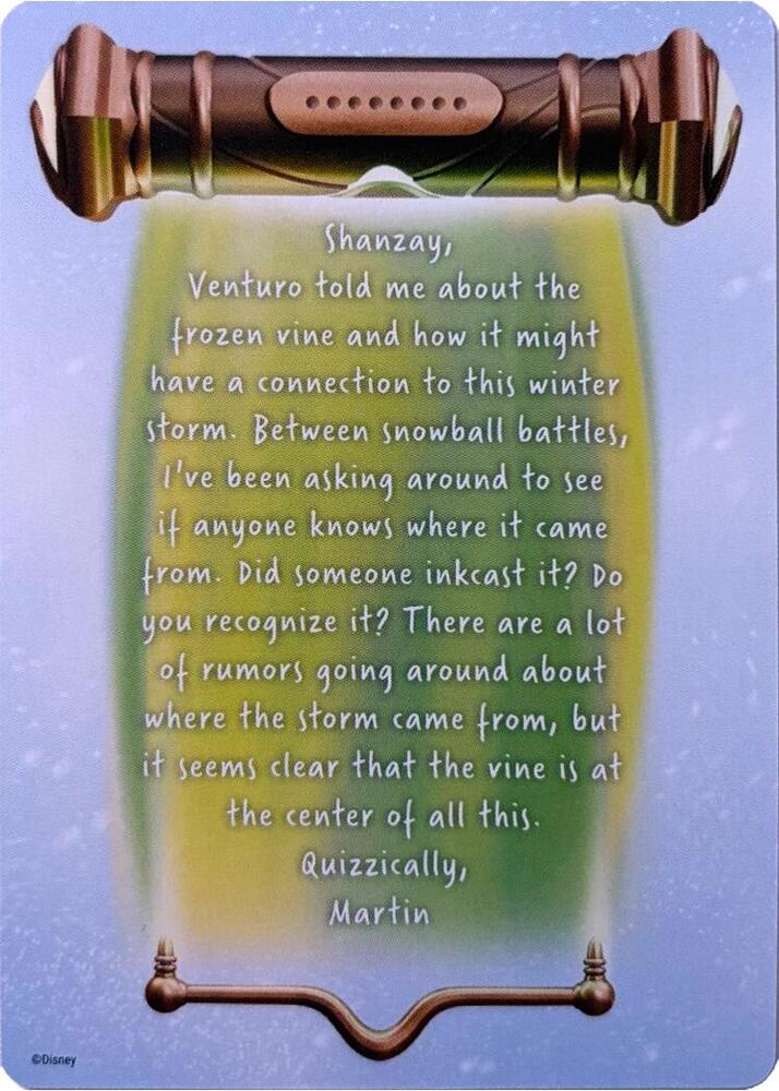 Winterspell Lore Card (8 of 9) [Winterspell] | Jack's On Queen