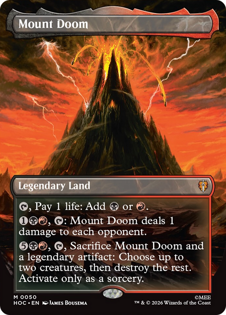 Mount Doom (Borderless) [The Hobbit: Eternal-Legal] | Jack's On Queen