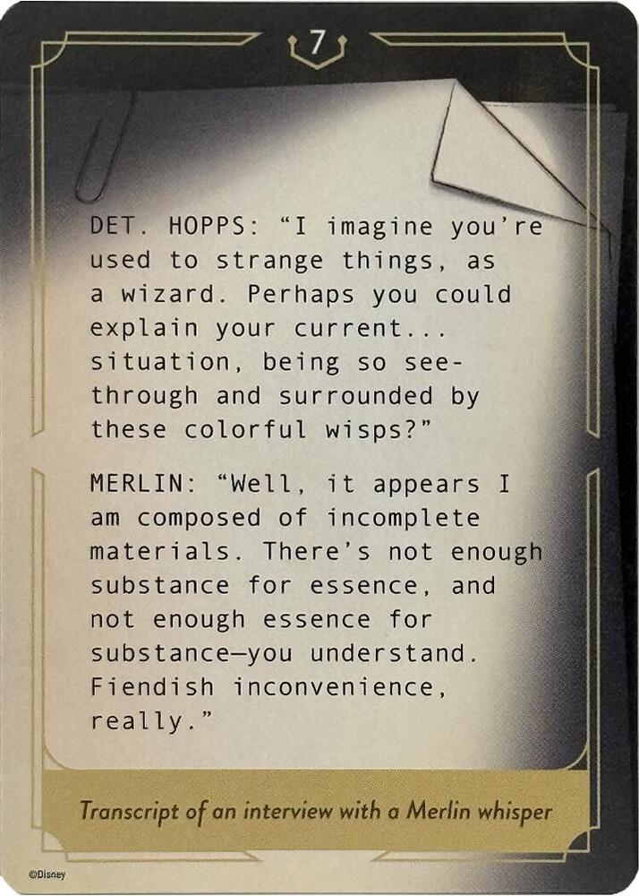 Whispers in the Well Case File Cards (7 of 18) [Whispers in the Well] | Jack's On Queen