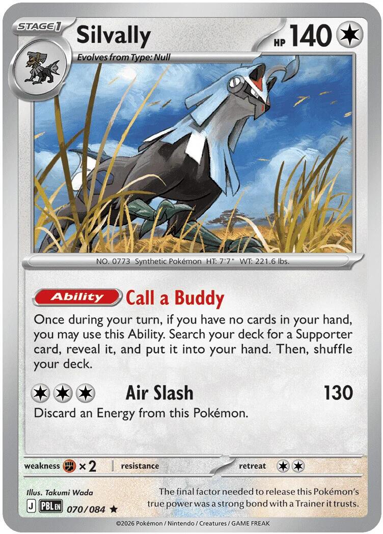 Silvally (070/084) (Deck Exclusive) [Mega Evolution: Pitch Black] | Jack's On Queen