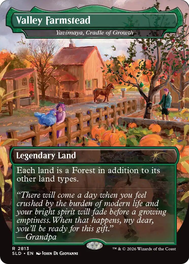Valley Farmstead - Yavimaya, Cradle of Growth [Secret Lair Drop Series] | Jack's On Queen