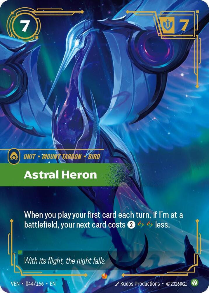 Astral Heron (044/166) [Vendetta] | Jack's On Queen