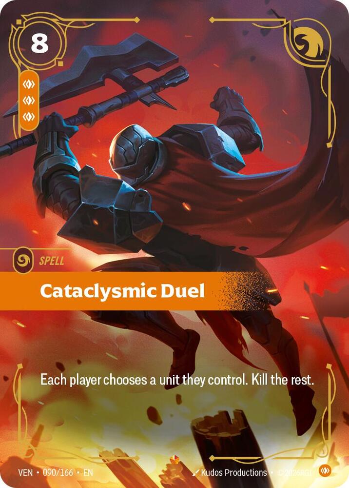 Cataclysmic Duel (090/166) [Vendetta] | Jack's On Queen