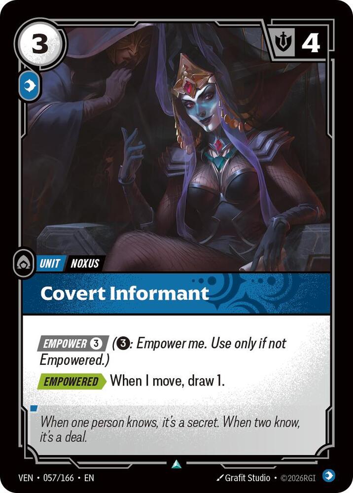 Covert Informant (057/166) [Vendetta] | Jack's On Queen