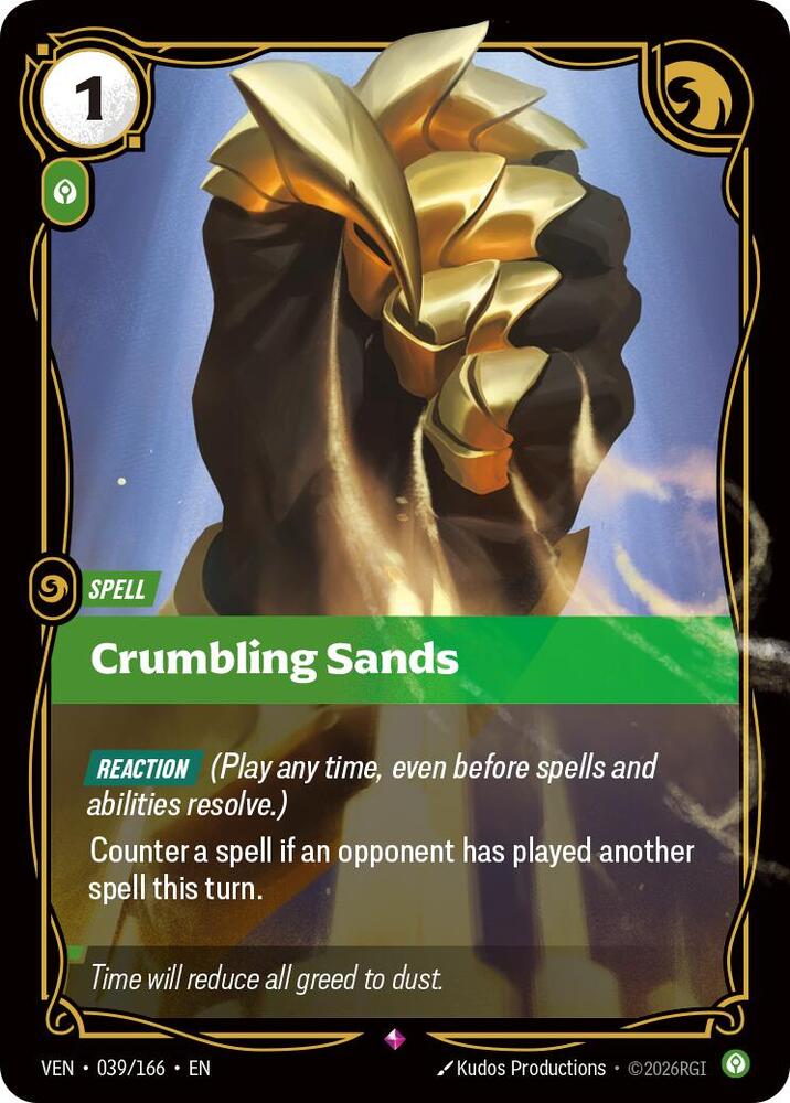 Crumbling Sands (039/166) [Vendetta] | Jack's On Queen