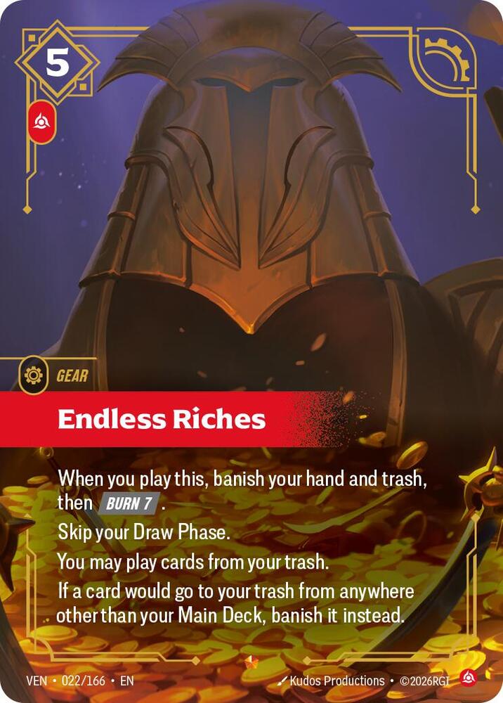 Endless Riches (022/166) [Vendetta] | Jack's On Queen