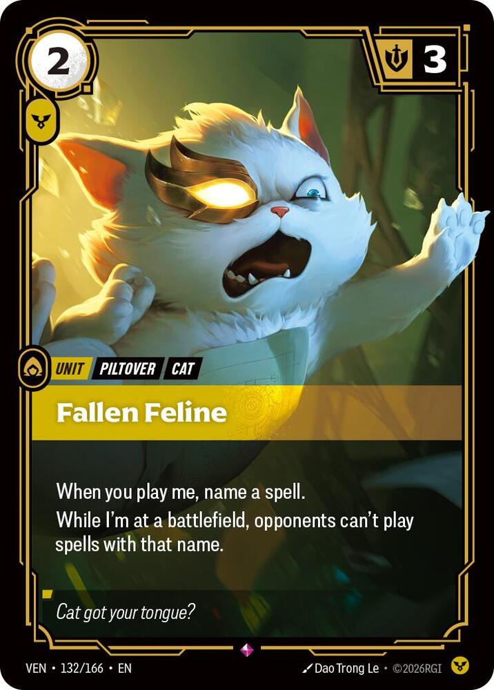 Fallen Feline (132/166) [Vendetta] | Jack's On Queen