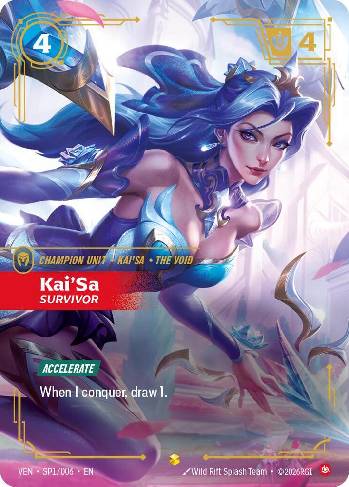 Kai'Sa - Survivor (SP1/006) [Vendetta] | Jack's On Queen