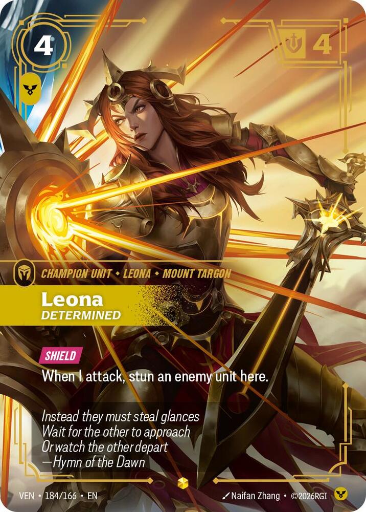 Leona - Determined (Overnumbered) (184/166) [Vendetta] | Jack's On Queen
