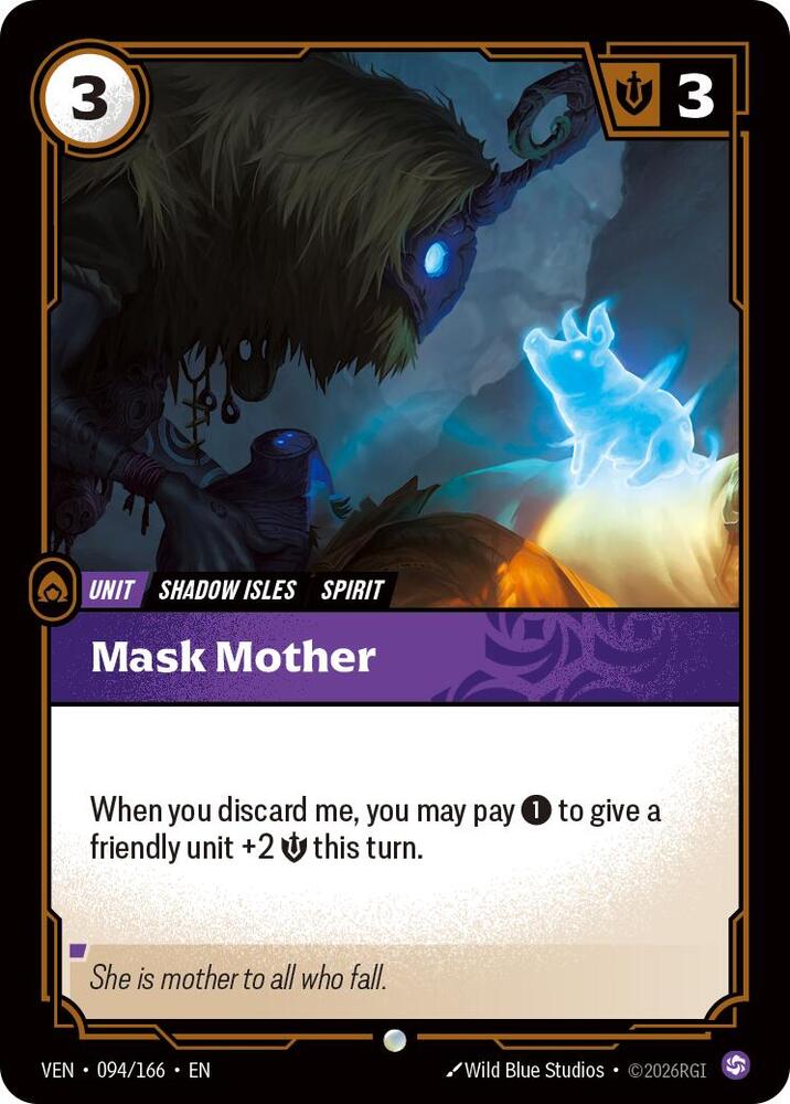 Mask Mother (094/166) [Vendetta] | Jack's On Queen