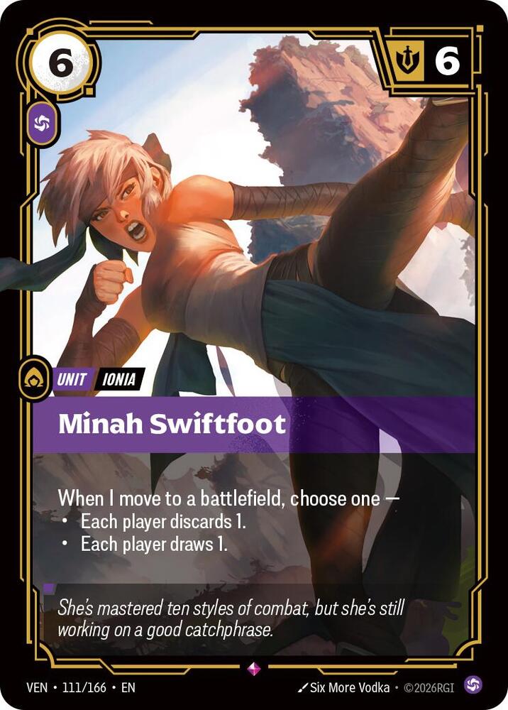 Minah Swiftfoot (111/166) [Vendetta] | Jack's On Queen