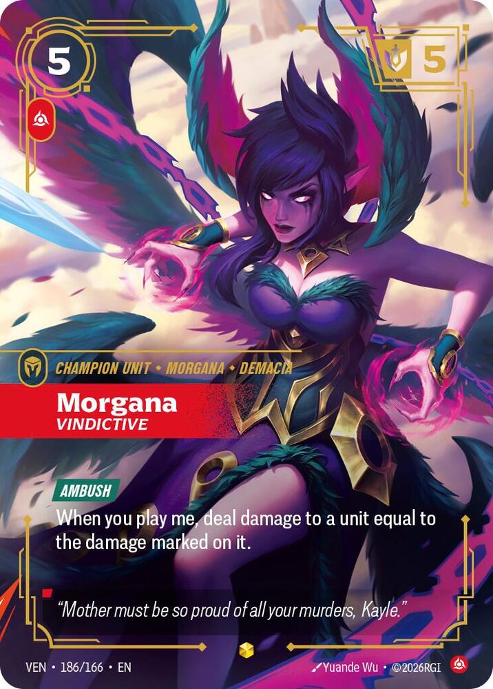 Morgana - Vindictive (Overnumbered) (186/166) [Vendetta] | Jack's On Queen