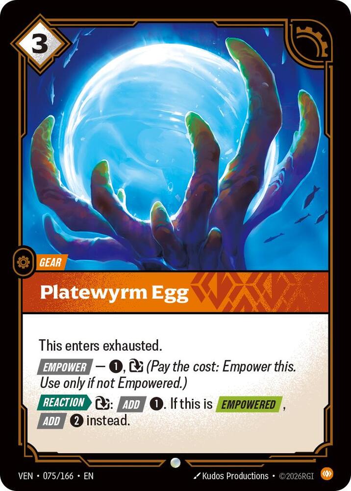Platewyrm Egg (075/166) [Vendetta] | Jack's On Queen