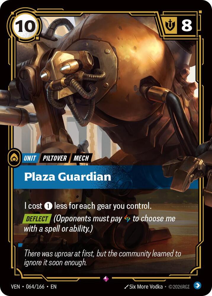 Plaza Guardian (064/166) [Vendetta] | Jack's On Queen