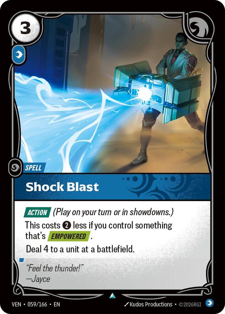 Shock Blast (059/166) [Vendetta] | Jack's On Queen