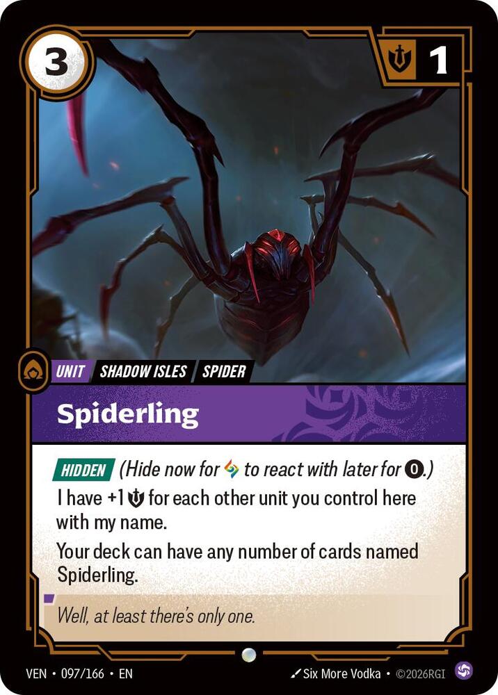 Spiderling (097/166) [Vendetta] | Jack's On Queen