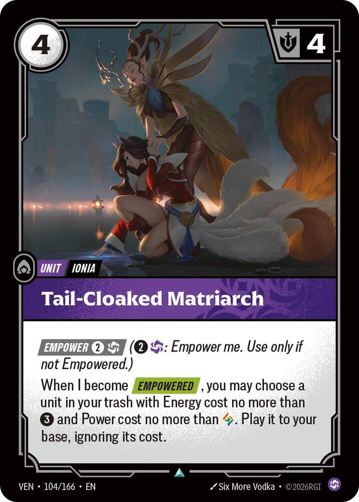 Tail-Cloaked Matriarch (104/166) [Vendetta] | Jack's On Queen
