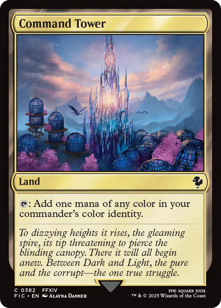 Command Tower (0382) [FINAL FANTASY Commander] | Jack's On Queen