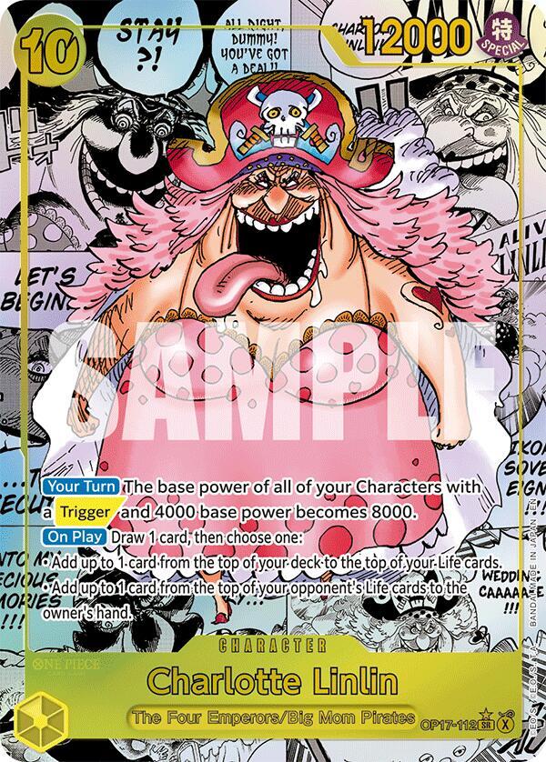 Charlotte Linlin (112) (Manga) (OP17-112) [The World's Strongest Warriors] | Jack's On Queen