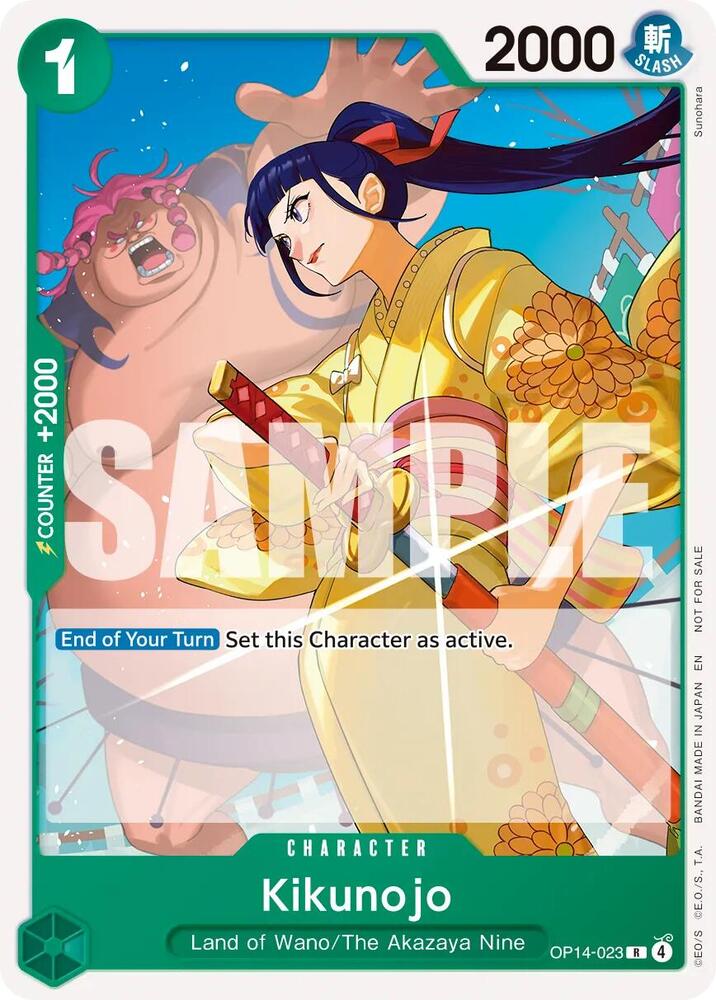 Kikunojo (Tournament Pack 2026 Vol. 3) (OP14-023) [One Piece Promotion Cards] | Jack's On Queen