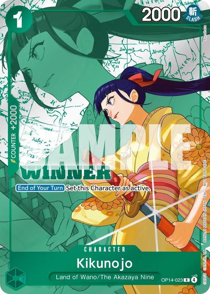 Kikunojo (Winner Pack 2026 Vol. 3) (OP14-023) [One Piece Promotion Cards] | Jack's On Queen