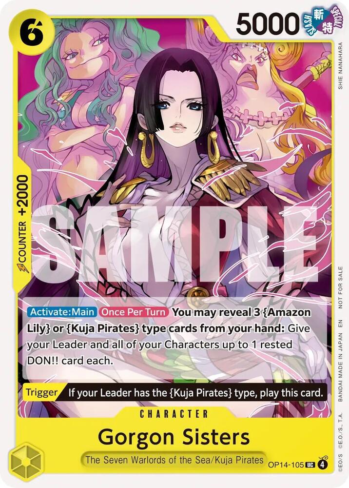 Gorgon Sisters (Tournament Pack 2026 Vol. 3) (OP14-105) [One Piece Promotion Cards] | Jack's On Queen