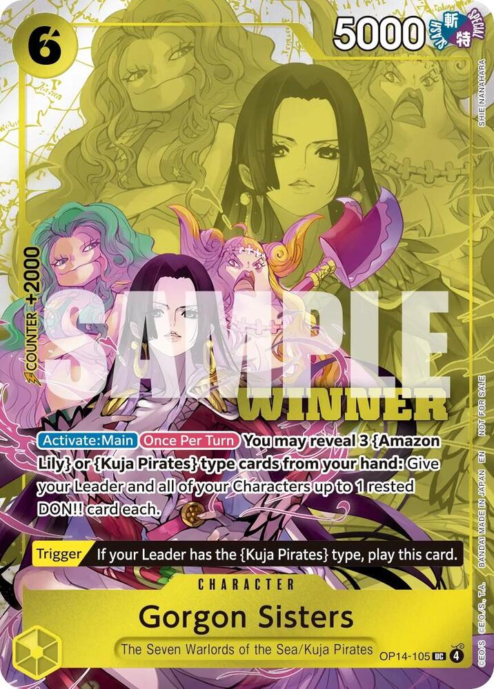 Gorgon Sisters (Winner Pack 2026 Vol. 3) (OP14-105) [One Piece Promotion Cards] | Jack's On Queen