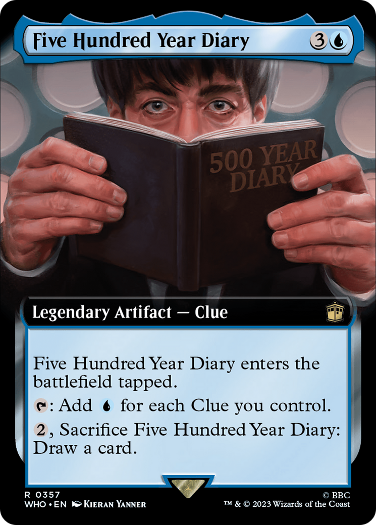 Five Hundred Year Diary (Extended Art) [Doctor Who] | Jack's On Queen