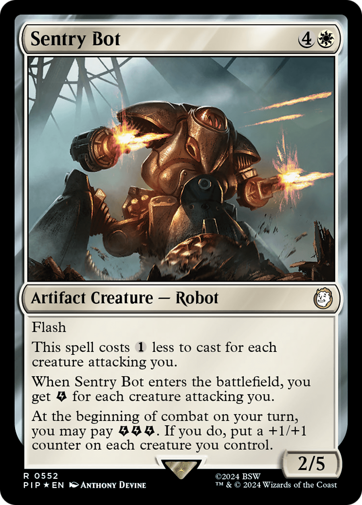 Sentry Bot (Surge Foil) [Fallout] | Jack's On Queen