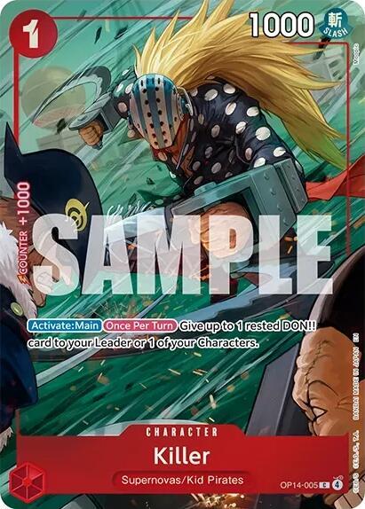 Killer (One Piece Card Game Illustration Box Vol. 8) (OP14-005) [One Piece Promotion Cards] | Jack's On Queen