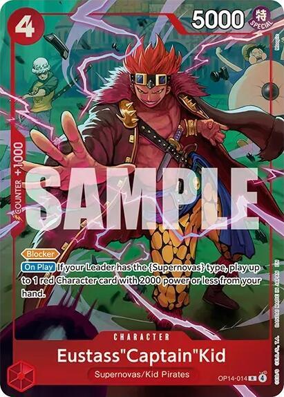 Eustass"Captain"Kid (One Piece Card Game Illustration Box Vol. 8) (OP14-014) [One Piece Promotion Cards] | Jack's On Queen